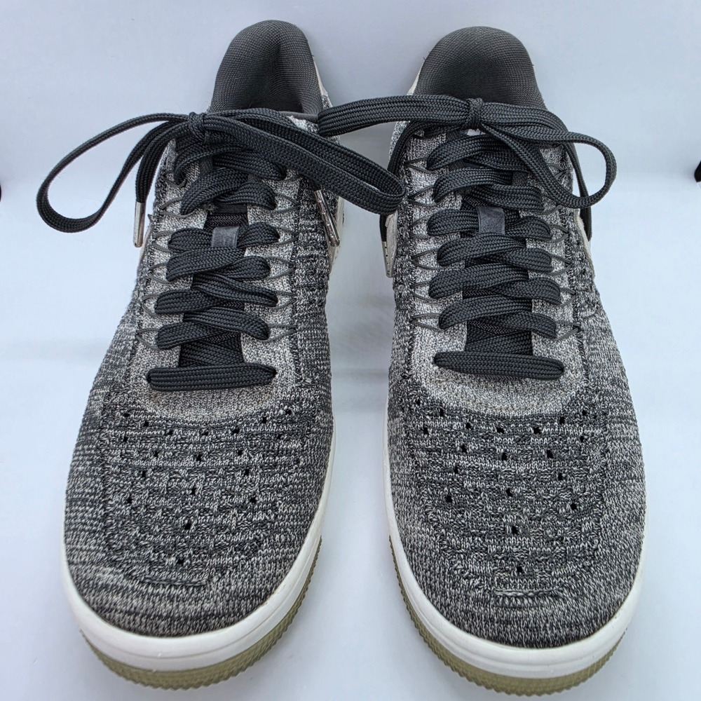 Nike Air Force 1 Ultra Flyknit Low Grey 820256-008 Womens 7.5 - Picture 2 of 10